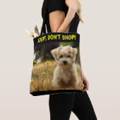 Adoptier, keine Welpen-Tasche kaufen Tasche (Von Nahem)