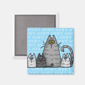 adoptier magnet (Vorderseite/Rückseite)