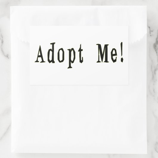 Adoptier Me Sticker (Tasche)