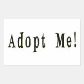 Adoptier Me Sticker (Vorderseite)