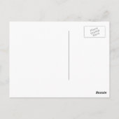 Adoptier mir bitte.. Liebe für immer Katze Postkarte (Rückseite)