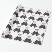 Adoptier mir - Hintergrundfarbe auswählen Geschenkpapier (Ungerollt)