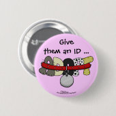 ADOPTIER mit Collar-Give ihnen eine ID Button (Vorne & Hinten)