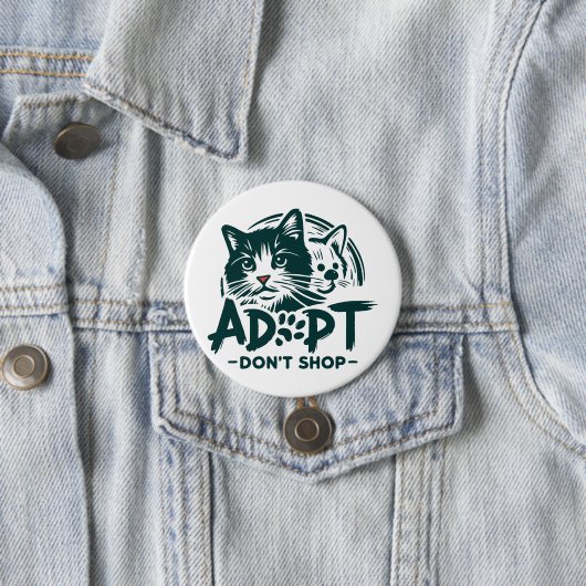 Adoptier nicht einkaufen 1 button (Beispiel)