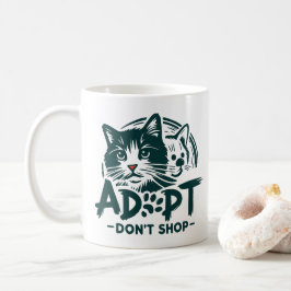 Adoptier nicht einkaufen 1 kaffeetasse