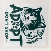Adoptier nicht einkaufen 1 puzzle (Horizontal)