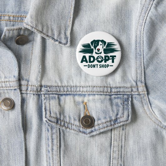 Adoptier nicht einkaufen 2 button (Beispiel)