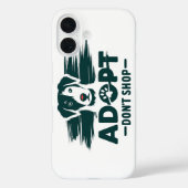 Adoptier nicht einkaufen 2 Case-Mate iPhone hülle (Rückseite)