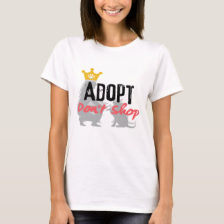 Adoptier, nicht einkaufen T-Shirt