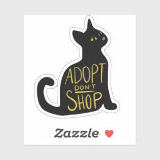 Adoptier nicht Feral Cat Rescue kaufen Aufkleber