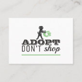 Adoptier nicht kaufen, Einladung zum Treffpunkt (Rückseite)