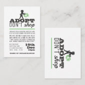 Adoptier nicht kaufen, Einladung zum Treffpunkt (Vorne/Hinten)