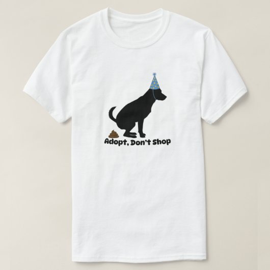 Adoptier, nicht kaufen | Rettung T-Shirt (Design vorne)