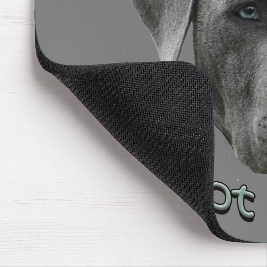 Adoptier oder Foster ein Hund, der große Hunde bra Mousepad (Ecke)