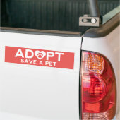 Adoptier Rett eines Haustiers Autoaufkleber (Auf Lkw)