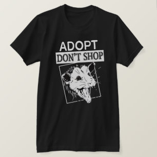 Adoptier, Schreib dich nicht im Posum - Opossum-Li T-Shirt
