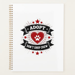 Adoptier-statt-Kaufen-Crew Vintage-Tierrettung Pfo Planer