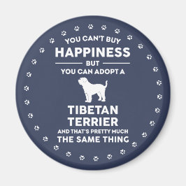 Adoptier tibetischen Terrier Happiness Magnet