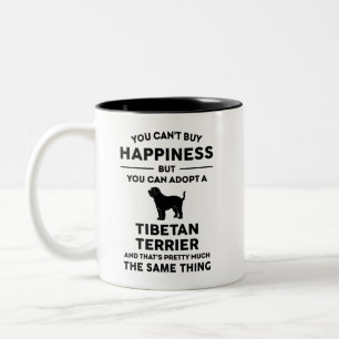 Adoptier tibetischen Terrier Happiness Zweifarbige Tasse