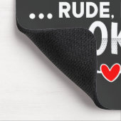Adoptiere alle Hunde Sarcastic Lustig Mousepad (Ecke)