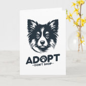 Adoptiere, nicht kaufen 3 karte (Gelbe Blume)