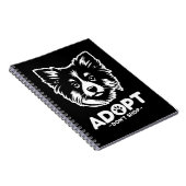 Adoptiere, nicht kaufen 3 notizblock (Rechte Seite)