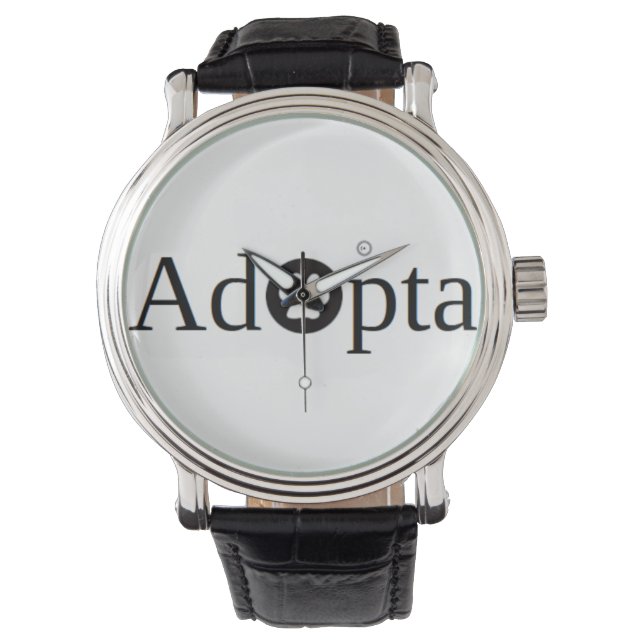 Adoptieren Armbanduhr (Vorderseite)