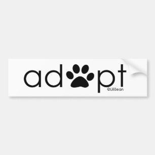 Adoptieren Sie #2 Autoaufkleber