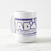 "Adoptieren Sie an LRAV" Tasse (Vorderseite Links)