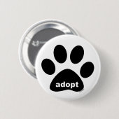 Adoptieren Sie Button (Vorne & Hinten)