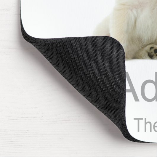 adoptieren Sie ein Haustier Mousepad (Ecke)