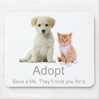 adoptieren Sie ein Haustier Mousepad
