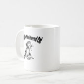 Adoptieren Sie eine geschützte Katze Kaffeetasse (Vorderseite Links)