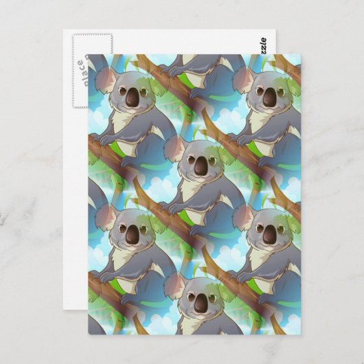 Adoptieren Sie einen Koala! Postkarte (Vorne/Hinten)