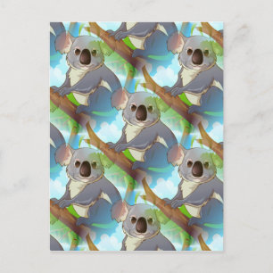 Adoptieren Sie einen Koala! Postkarte