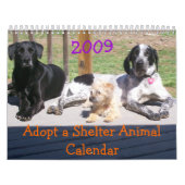Adoptieren Sie einen Schutz-Tier-Kalender Kalender (Titelbild)