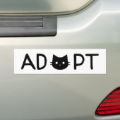 "ADOPTIEREN Sie" Katzen-Autoaufkleber Autoaufkleber (Auf Auto)