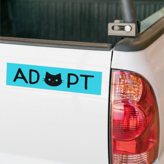 "ADOPTIEREN Sie" Katzen-Autoaufkleber Autoaufkleber (Auf Lkw)