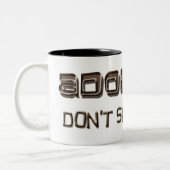 adoptieren Sie - kaufen nicht Tasse (Links)