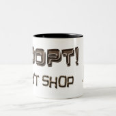 adoptieren Sie - kaufen nicht Tasse (Mittel)