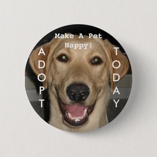 Adoptieren Sie Knöpfe Button (Vorderseite)