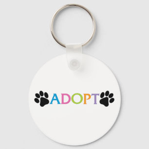 Adoptieren Sie Schlüsselanhänger