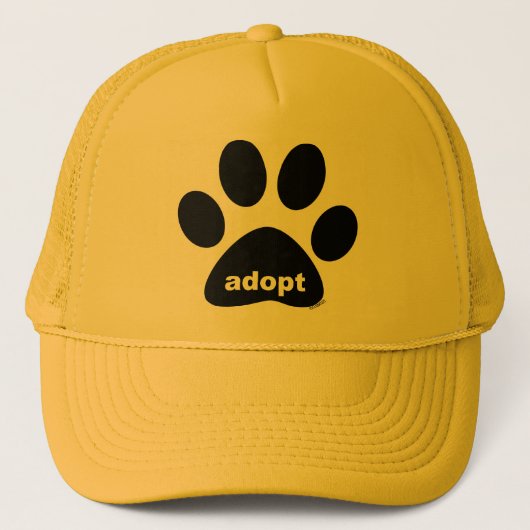 Adoptieren Sie Truckerkappe (Vorderseite)