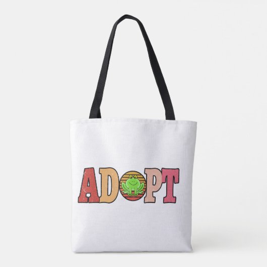 Adoptierend Frösche | Bestes Froschgeschenk für Fr Tasche (Rückseite)
