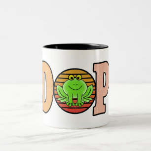 Adoptierend Frösche   Bestes Froschgeschenk für Fr Zweifarbige Tasse