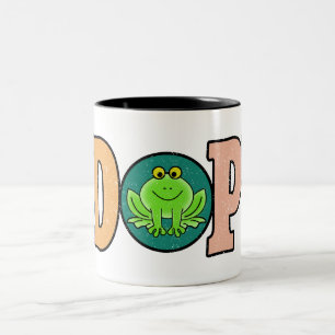 Adoptierend Frösche Bestes niedliches Froschgesc Zweifarbige Tasse