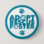 Adoptierend Rettungsassistent Button (Vorderseite)
