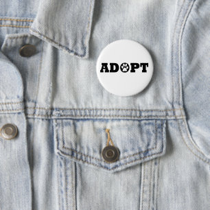 Adoptiert Haustiere Button