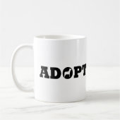Adoptiert Haustiere Kaffeetasse (Links)