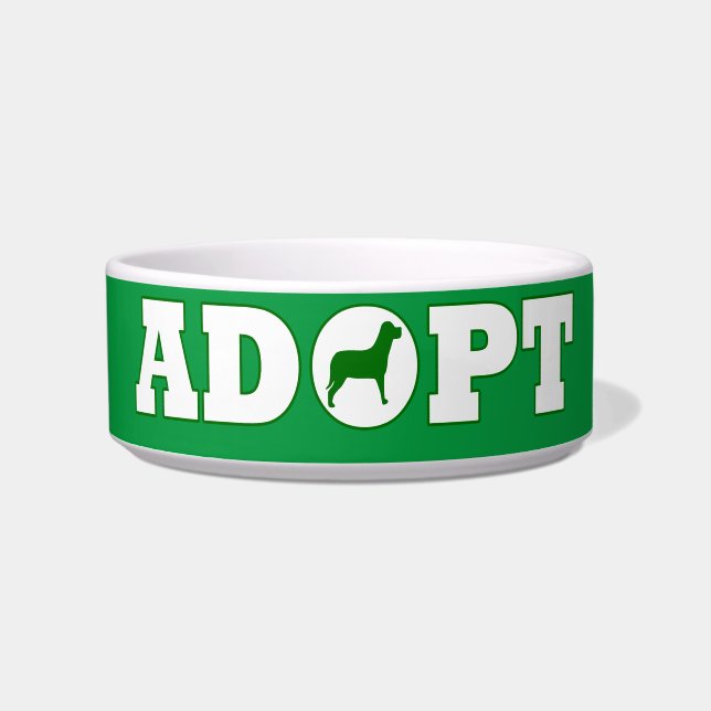 Adoptiert Haustiere Napf (Vorderseite)